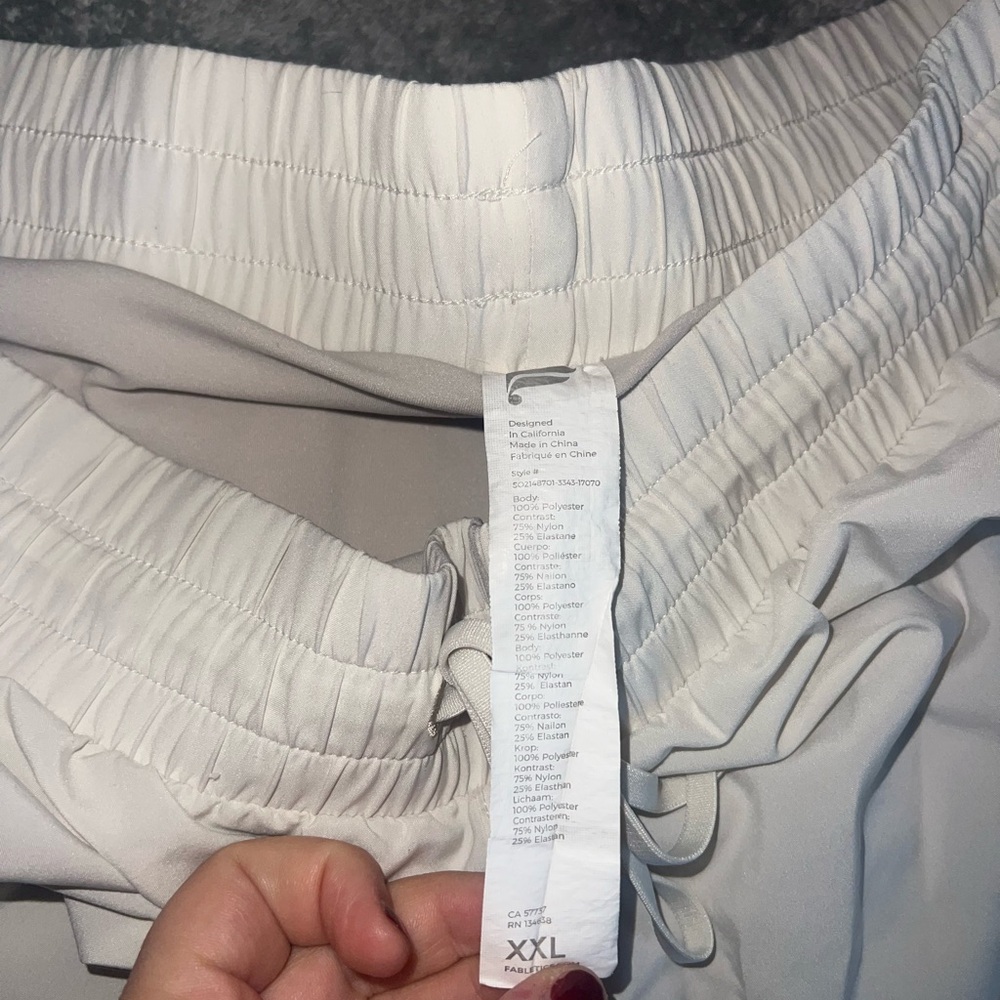 Fabletics White Athletic Shorts - Picture 3 of 9